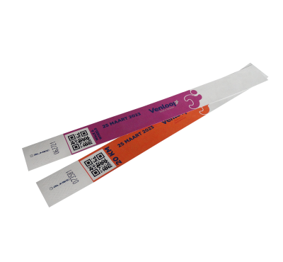 Tyvek-Einlassbänder mit Farbdruck
