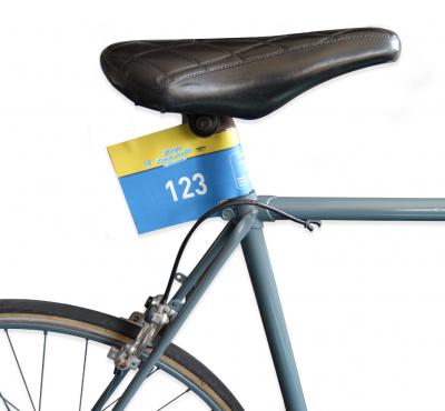 Seat post stickers