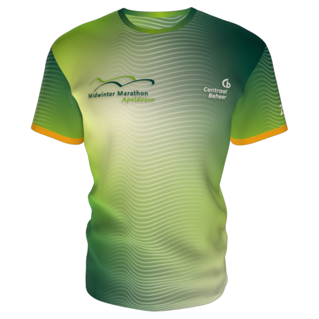 Midwinter Marathon Hardloop Functioneel T-shirt