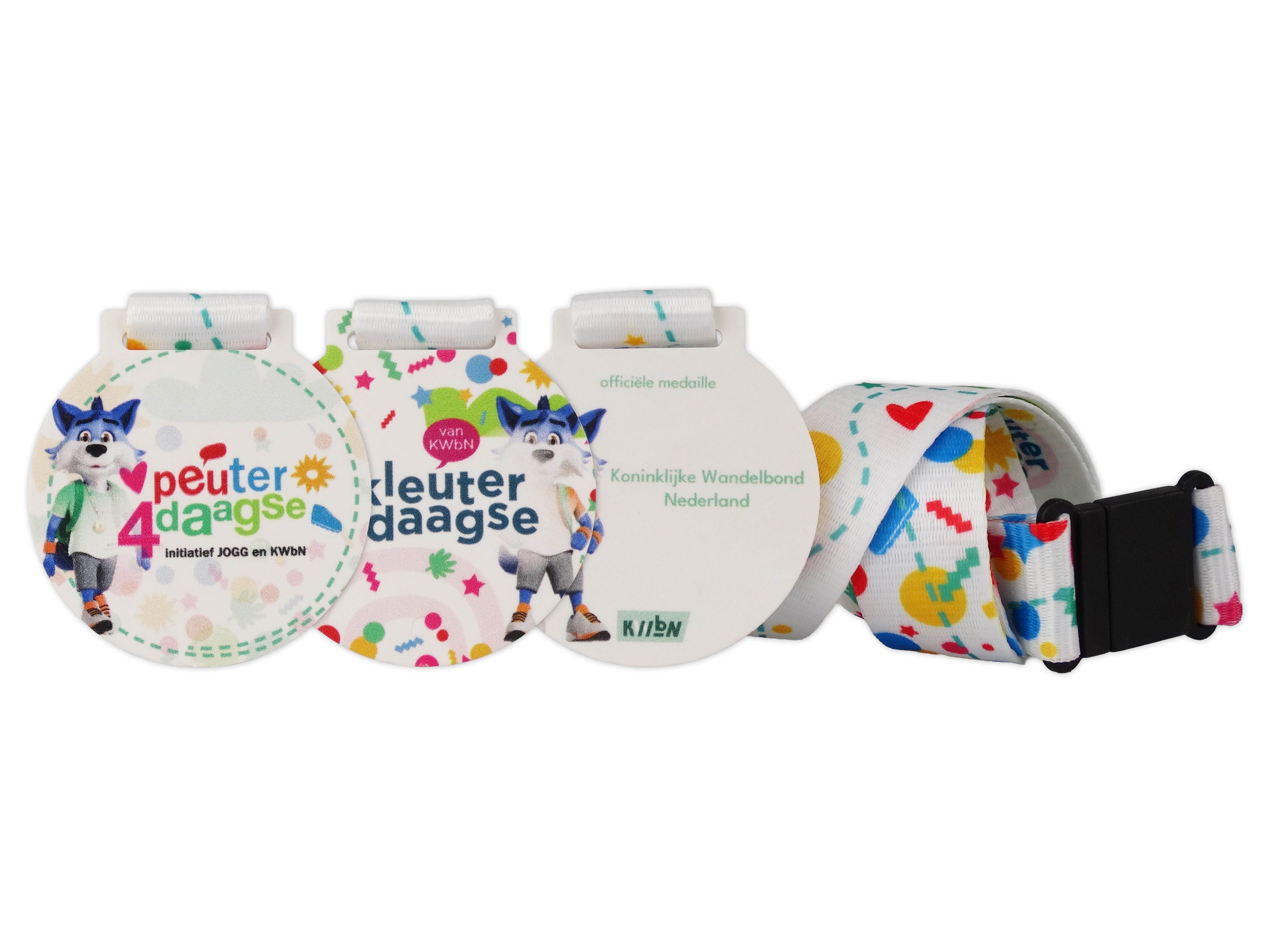 Peuter- en Kleuter4daagse medailles