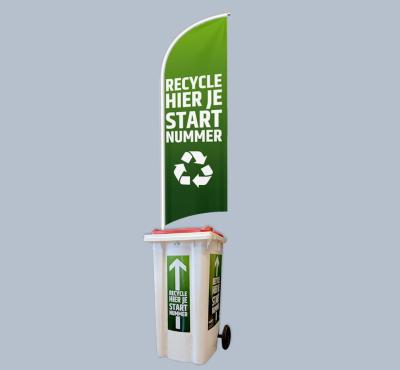 TYVEK Startnummern Recycling Service