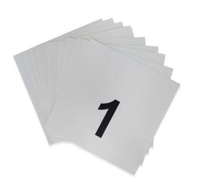 Parcoursborden standaard 1-21 km