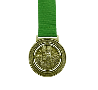 Voorraad wandel medaille S313