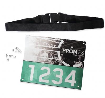 Race number belts plain 