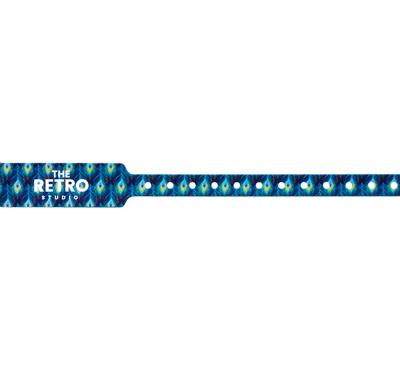 Vinyl wristbands with full colour imprint