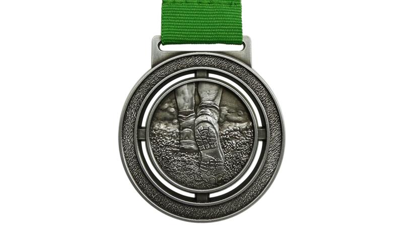 Voorraad wandel medaille S314