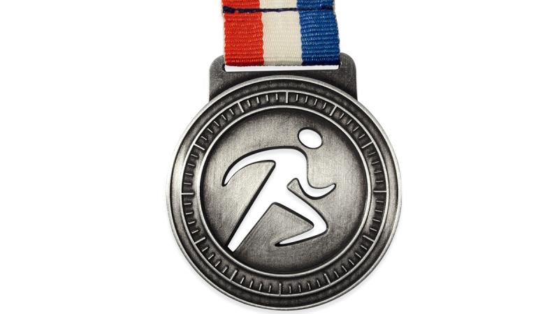 Voorraad hardloop medaille P306