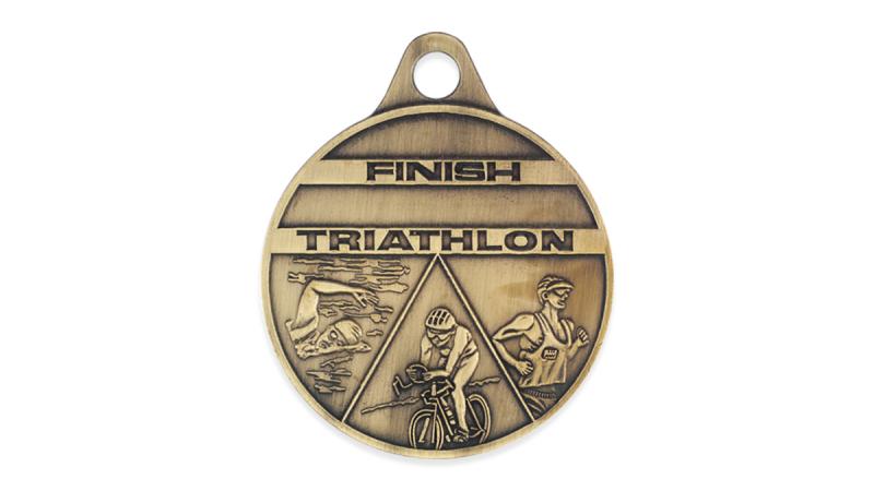 Voorraad triatlon medaille T501
