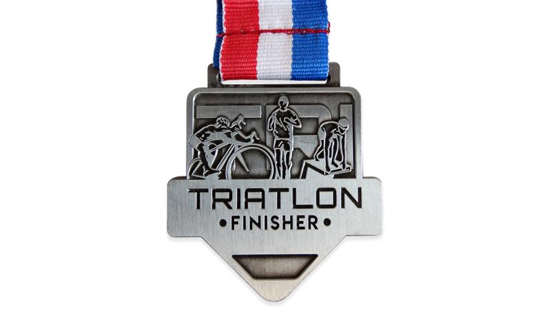 Standard-Triathlon-Medaille T508